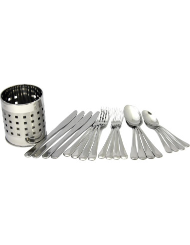 Juego de cucharas de té Chef Craft 15.24 cm acero inoxidable 3 piezas