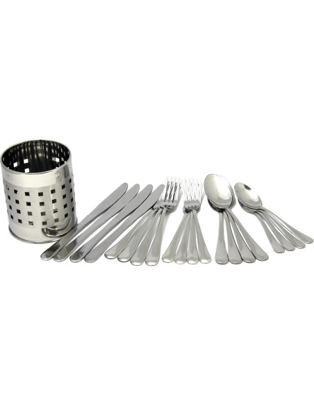 Juego de cucharas de té Chef Craft 15.24 cm acero inoxidable 3 piezas