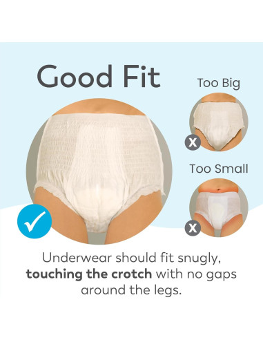 Ropa Interior Desechable Unisex SwimMates XL 22 Unidades