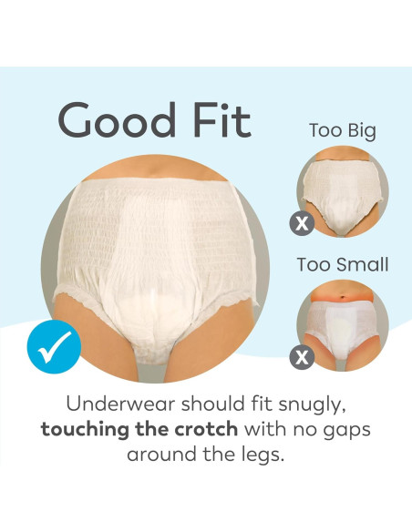 Ropa Interior Desechable Unisex SwimMates XL 22 Unidades