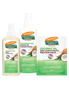 Paquete de Cuidado del Cabello Palmer's Aceite de Coco 3 Piezas
