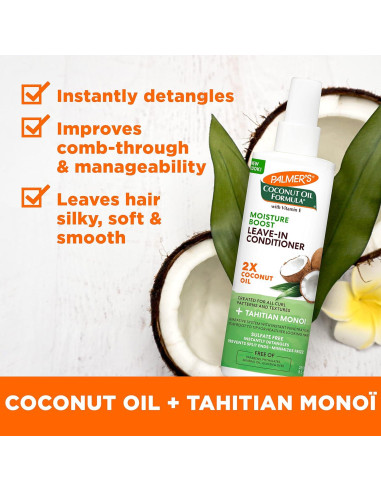 Paquete de Cuidado del Cabello Palmer's Aceite de Coco 3 Piezas