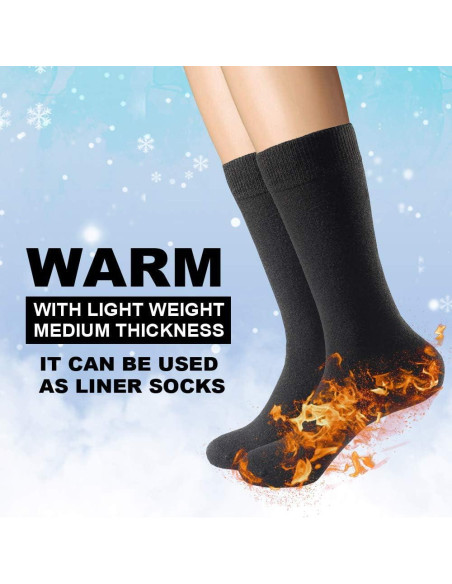 Calcetines Finos de Lana Merino LIXIA para Hombre - Paquete de 3