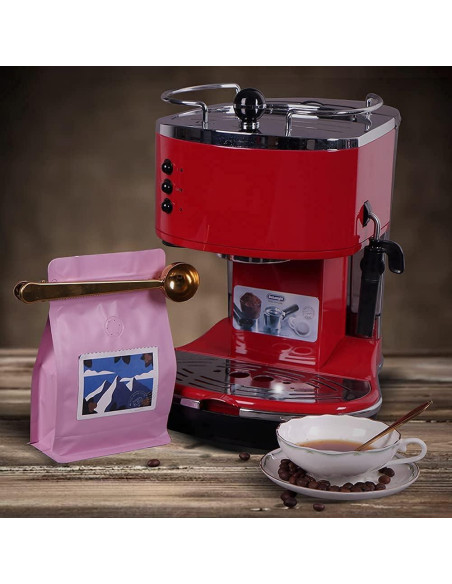 Bolsas de Café Aluminio REMTAP 227g 50pcs Reutilizables Rosa