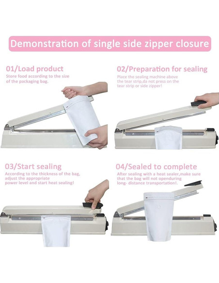 Bolsas de Café Aluminio REMTAP 227g 50pcs Reutilizables Rosa