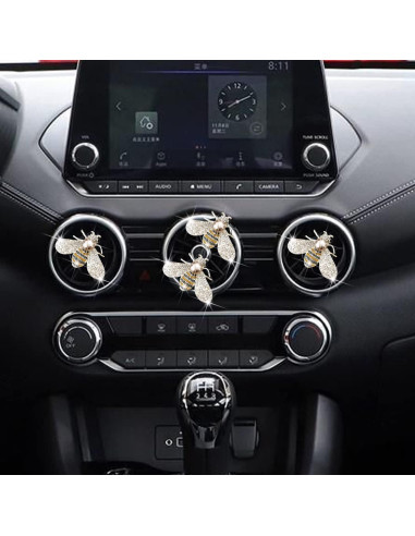 Clip de Ventilación para Auto Galyacht con Rhinestones 4 Pcs