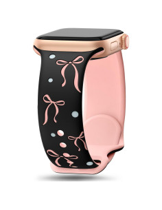 Banda Floral de Silicona SuperNaNa para Apple Watch 38-49mm