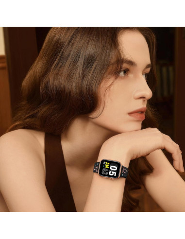 Banda Floral de Silicona SuperNaNa para Apple Watch 38-49mm