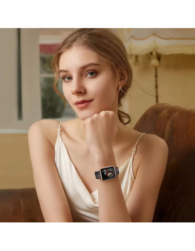 Banda Floral de Silicona SuperNaNa para Apple Watch 38-49mm