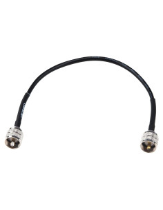 Cable Coaxial Jumper RG58 50 Ohm PL259 39.6 cm YovKiss