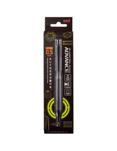 Lápiz Mecánico Uni Kurutoga Advance 0.5mm Metal Negro 2