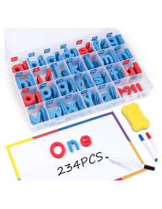 Kit de Letras Magnéticas LOVESTOWN 234 Piezas con Tablero