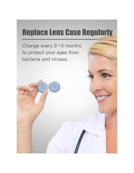 Estuche para Lentes de Contacto 6 Piezas con Herramientas