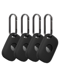 Paquete de 4 Fundas de Silicona BOVUGAC para Tile Pro 2024 - Negro