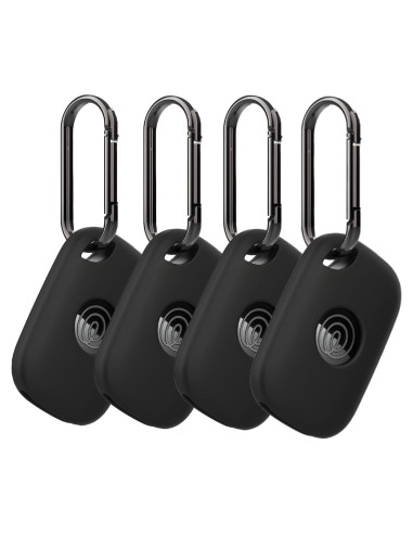 Paquete de 4 Fundas de Silicona BOVUGAC para Tile Pro 2024 - Negro