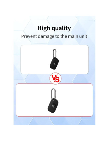 Paquete de 4 Fundas de Silicona BOVUGAC para Tile Pro 2024 - Negro