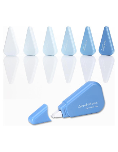 Cinta Correctora Blanca Jovanssen, Paquete de 6, 5m