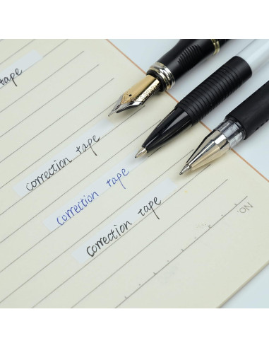 Cinta Correctora Blanca Jovanssen, Paquete de 6, 5m