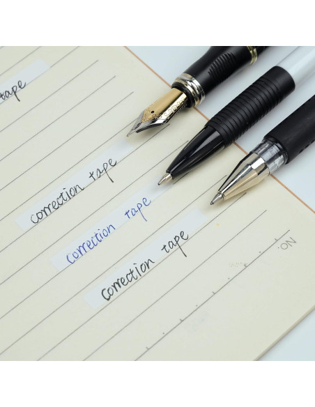 Cinta Correctora Blanca Jovanssen, Paquete de 6, 5m