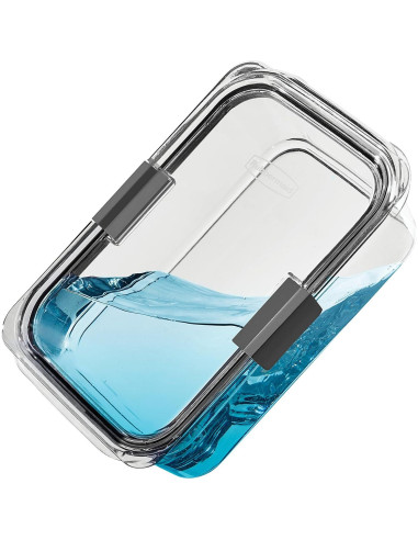Contenedor de Almacenamiento Rubbermaid Brilliance 4.54L Hermético - Paquete de 2