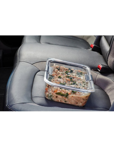 Contenedor de Almacenamiento Rubbermaid Brilliance 4.54L Hermético - Paquete de 2