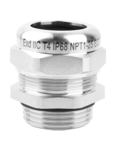 Abrazadera de Cable de Acero Inoxidable NPT 1" IP68 18-25mm