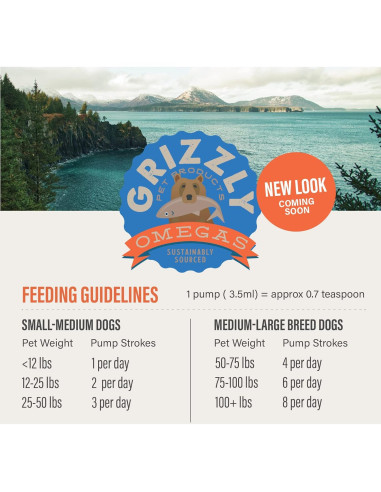 Ayuda para Articulaciones Grizzly para Perros 473 ml Fuerza Extra