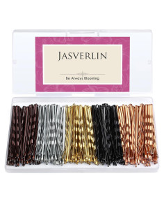 Kit 250 Horquillas de Pelo JASVERLIN 5cm Colores Variados