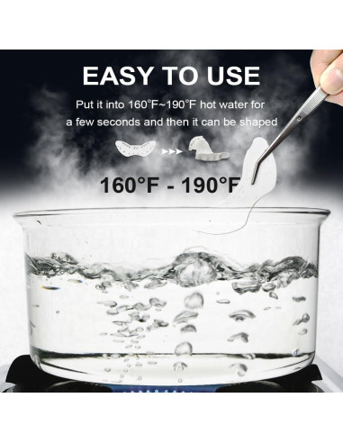 Protector Bucal KOHEEL Ultra-Ligero para Bruxismo - 1 Paquete