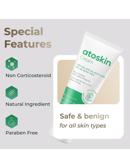 Crema Atoskin para Eczema y Dermatitis - 40.8 g