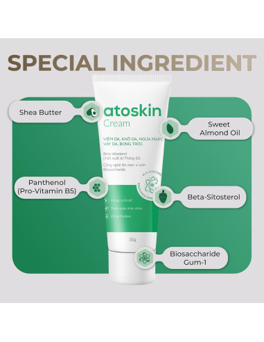 Crema Atoskin para Eczema y Dermatitis - 40.8 g