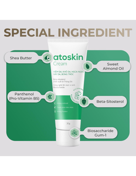 Crema Atoskin para Eczema y Dermatitis - 40.8 g