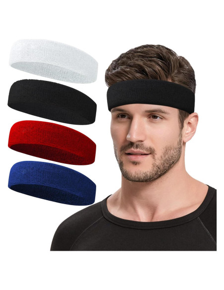 Banda deportiva para la cabeza NONSTOP, algodón, unisex, 5.5 cm