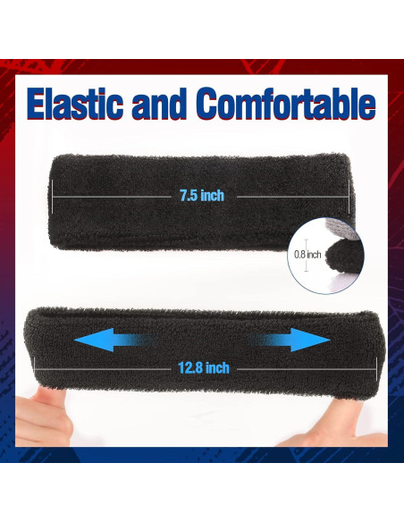 Banda deportiva para la cabeza NONSTOP, algodón, unisex, 5.5 cm