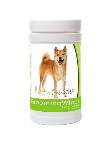 Toallitas de Aseo para Perro Shiba Inu Healthy Breeds 70 Unidades