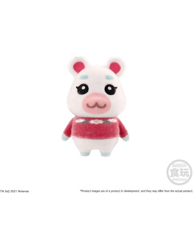 Muñecos de Felpa Shokugan Bandai Animal Crossing 7 Piezas 5.6 cm