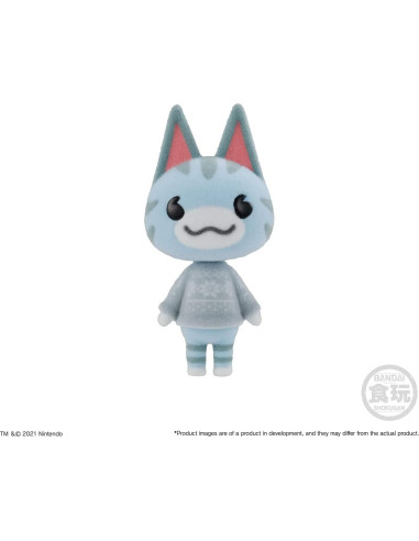 Muñecos de Felpa Shokugan Bandai Animal Crossing 7 Piezas 5.6 cm