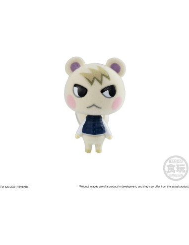 Muñecos de Felpa Shokugan Bandai Animal Crossing 7 Piezas 5.6 cm