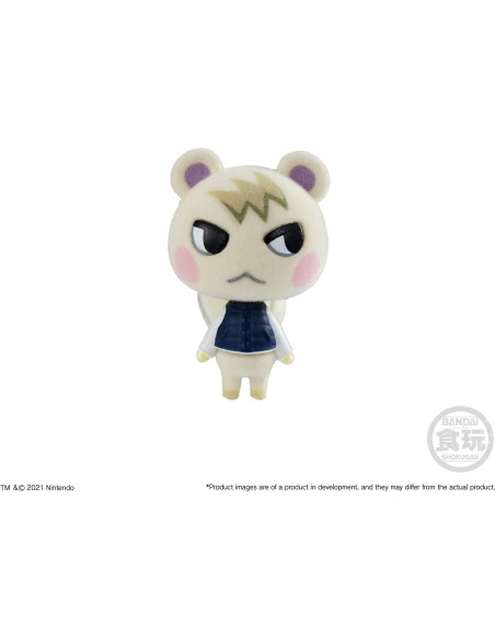Muñecos de Felpa Shokugan Bandai Animal Crossing 7 Piezas 5.6 cm