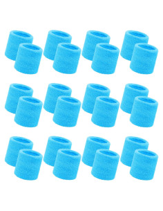 Pulseras de Sudor Neón para Niños Bememo - 24 Pcs