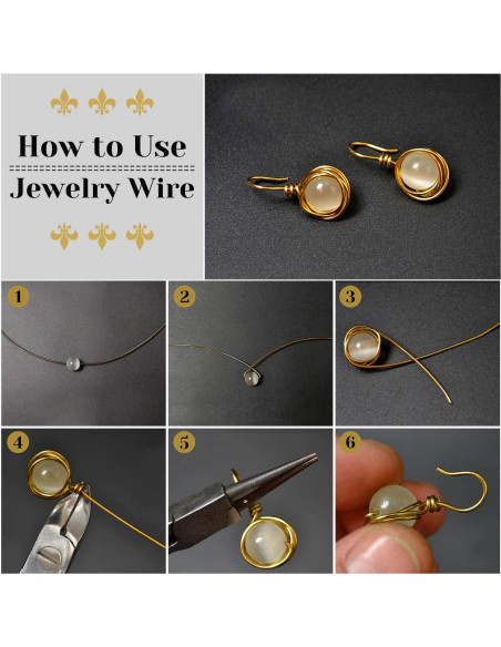 Alambre de Joyería Anezus 20 Gauge 25m Cobre Bronce Antiguo