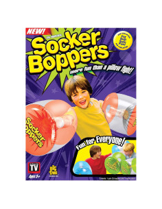 Cojines de Boxeo Inflables Socker Boppers - Vinilo Duradero