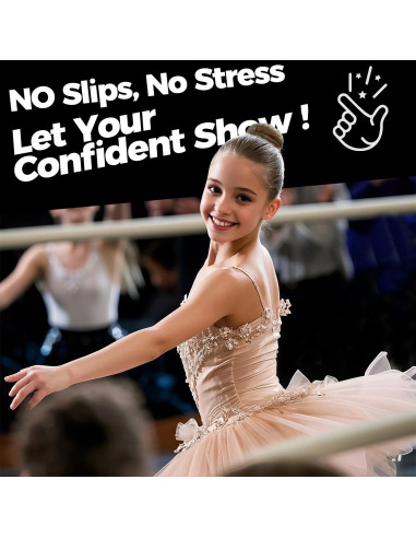 Juego de Horquillas y Redes para Moño 130pcs Whisrvival