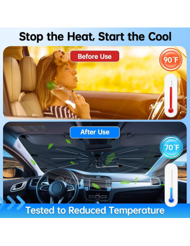 Parasol Plegable Bocvam para Parabrisas Mazda 3 2014-2025