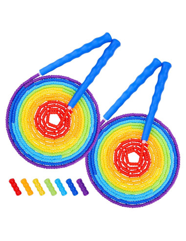 Cuerda de Salto Doble Holandesa Supertrip 4.88m Ajustable