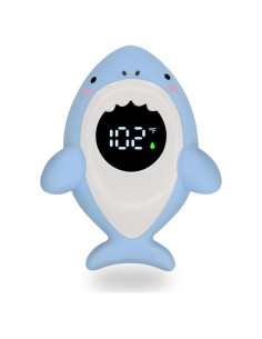 Termómetro de Agua Chamiuu para Baño Bebé Tiburón 7x5cm