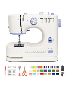 Máquina de Coser Portátil 725 con 12 Puntadas y Kit Completo