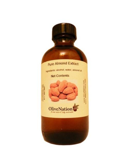 Extracto de Almendra Natural OliveNation 226.8 g Vegano Kosher