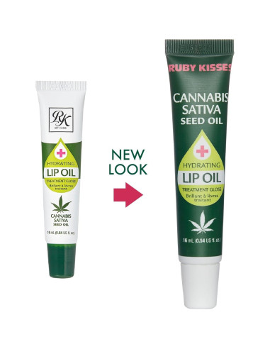 Aceite Labial Hidratante Ruby Kisses 14.79 ml Semilla de Cáñamo