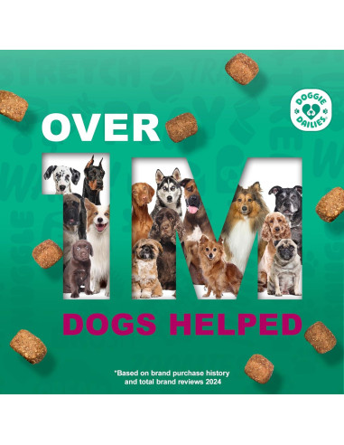 Suplemento para Piel y Abrigo Doggie Dailies Pato 225 masticables